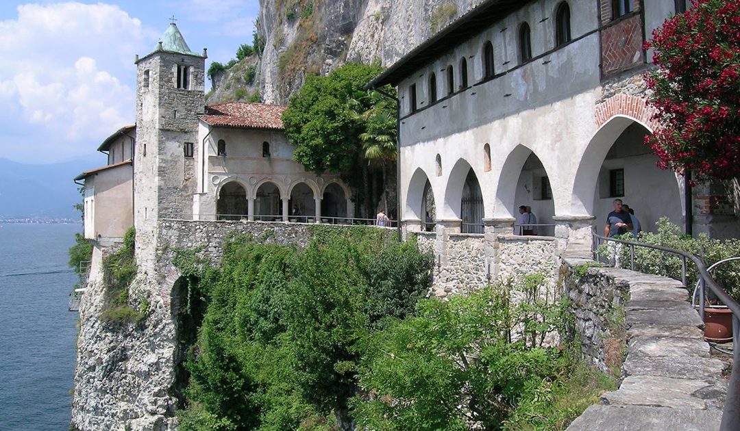 Santa Caterina del Sasso, een klooster met uitzicht